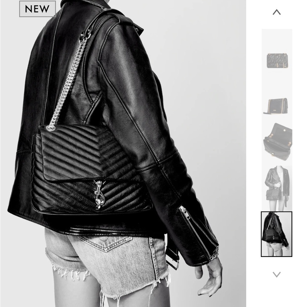 Rebecca Minkoff Edie Flap Shoulder Bag - Picture 12 of 12